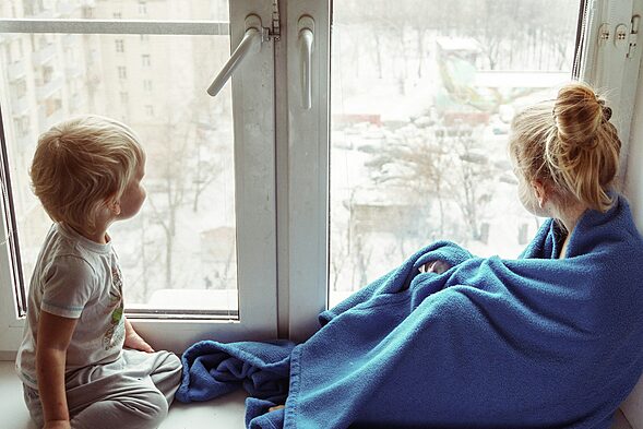 Unveiling the Risks of the Indoor Lifestyle - The Rise of Sedentary Lifestyles and Mental Health Consequences of Indoor Generation, girl in white and gray long sleeve shirt sitting beside boy in blue shirt